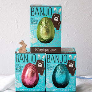 Banjo The Carob Bunny | Easter Egg Pink